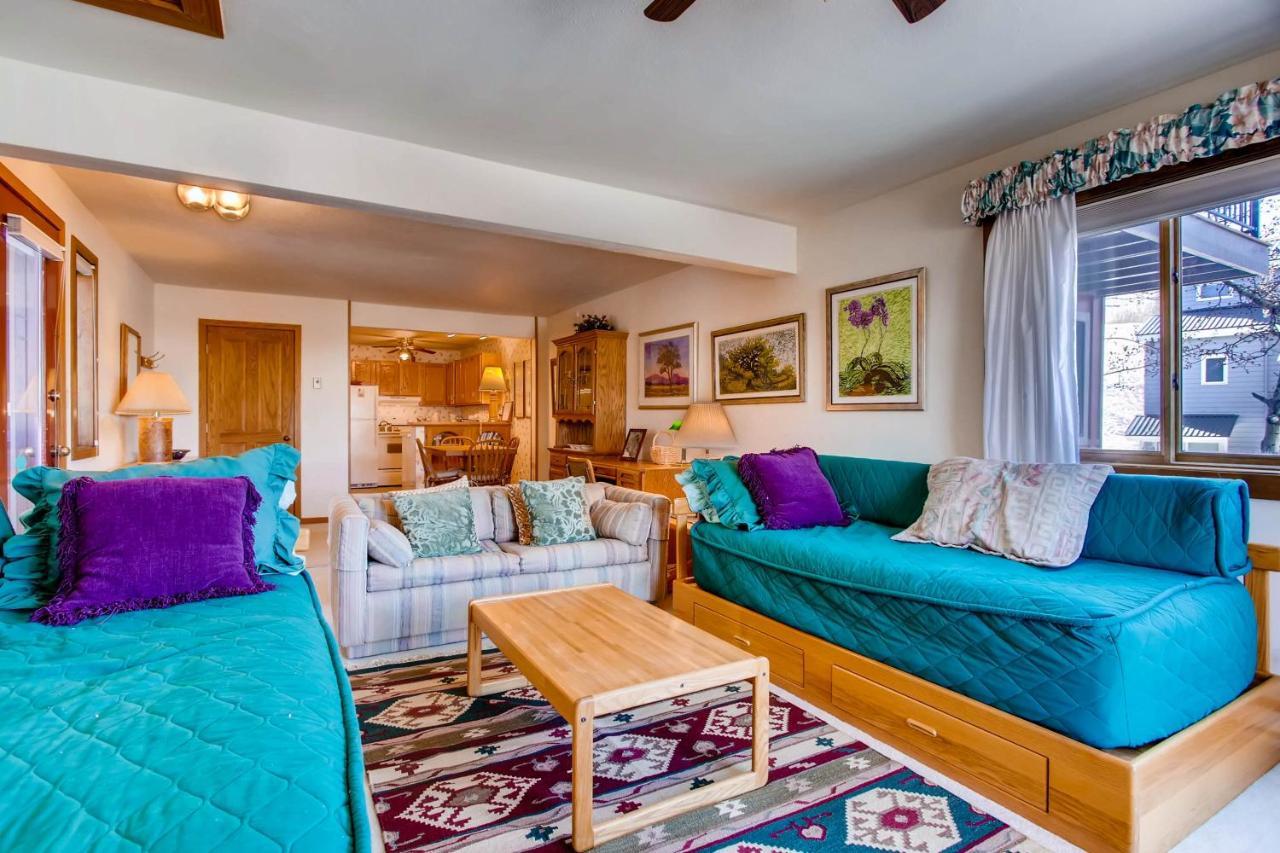Ski-In Ski-Out Studio Private Balcony & Fireplace Condo Crested Butte Luaran gambar