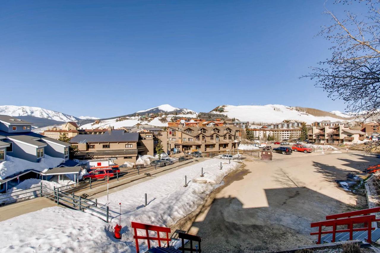 Ski-In Ski-Out Studio Private Balcony & Fireplace Condo Crested Butte Luaran gambar