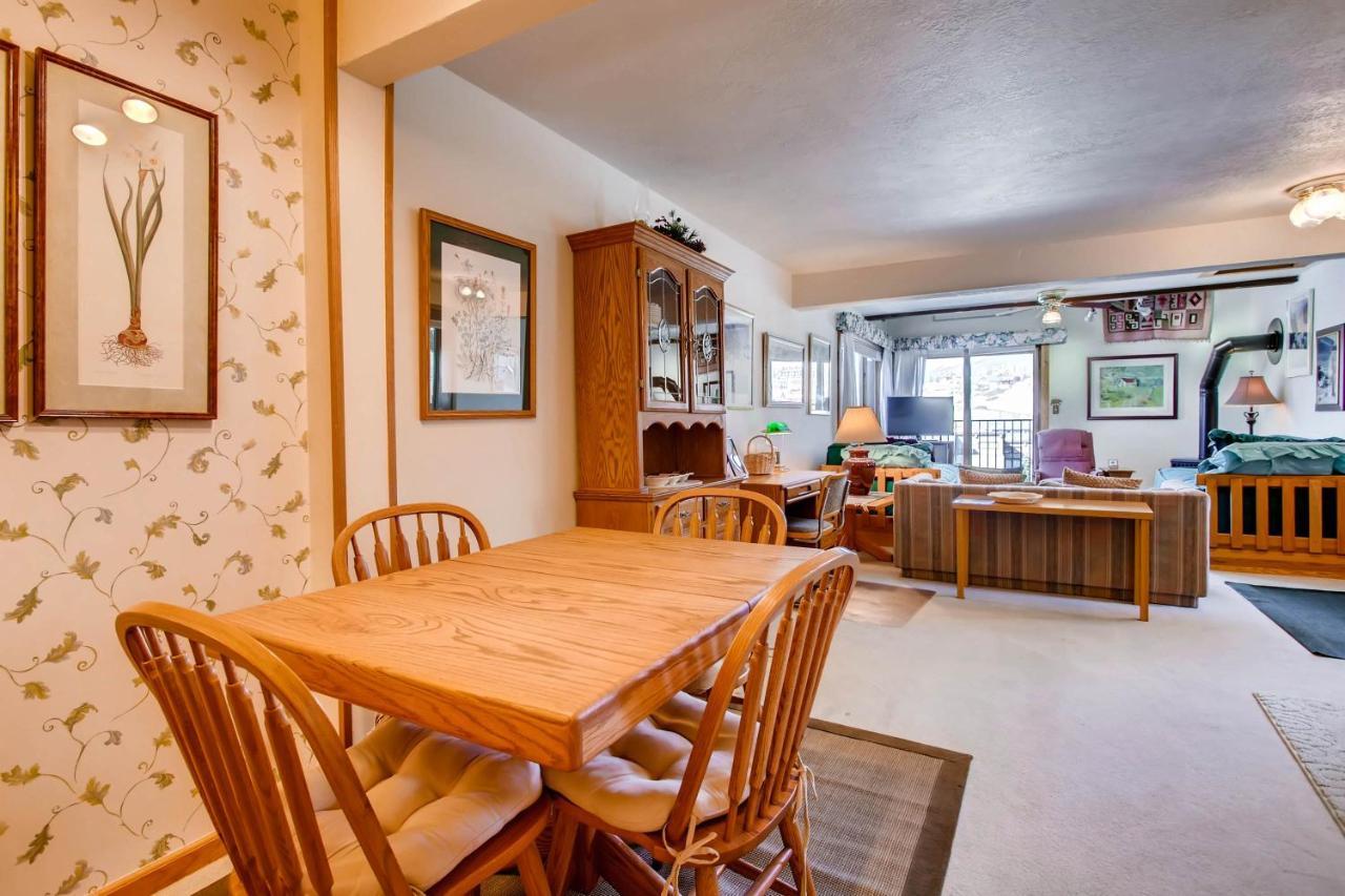 Ski-In Ski-Out Studio Private Balcony & Fireplace Condo Crested Butte Luaran gambar