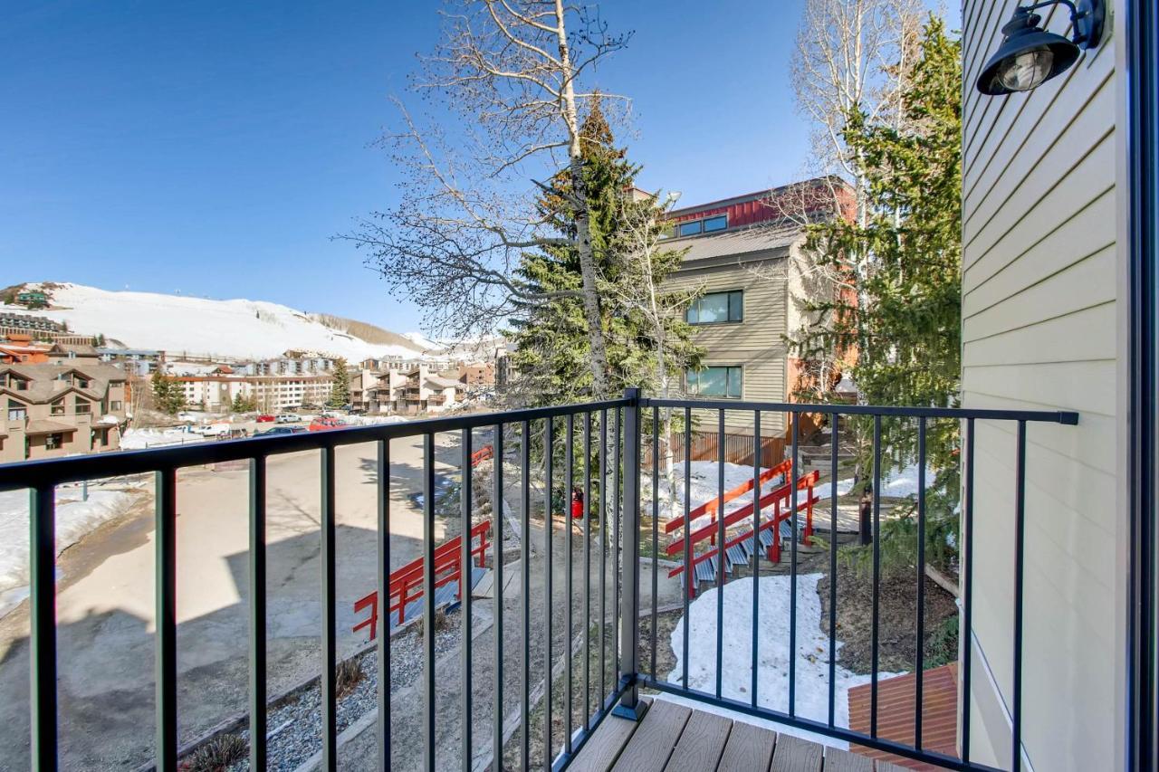 Ski-In Ski-Out Studio Private Balcony & Fireplace Condo Crested Butte Luaran gambar